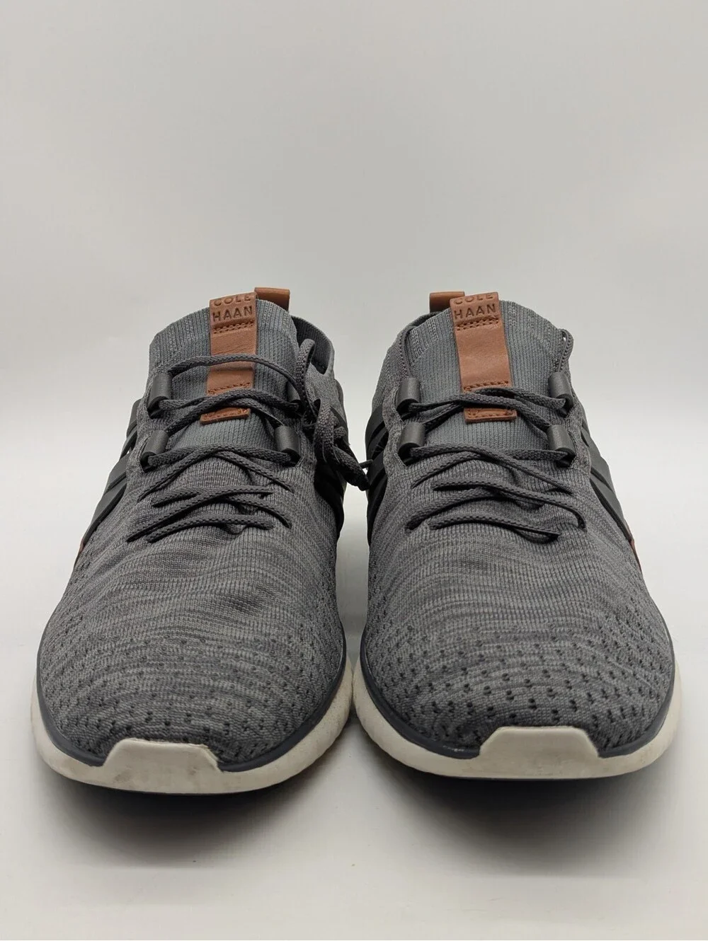 Cole Haan GrandMotion Stitchlite Men's Size 14 M Gray Woven Shoes Casual C27734